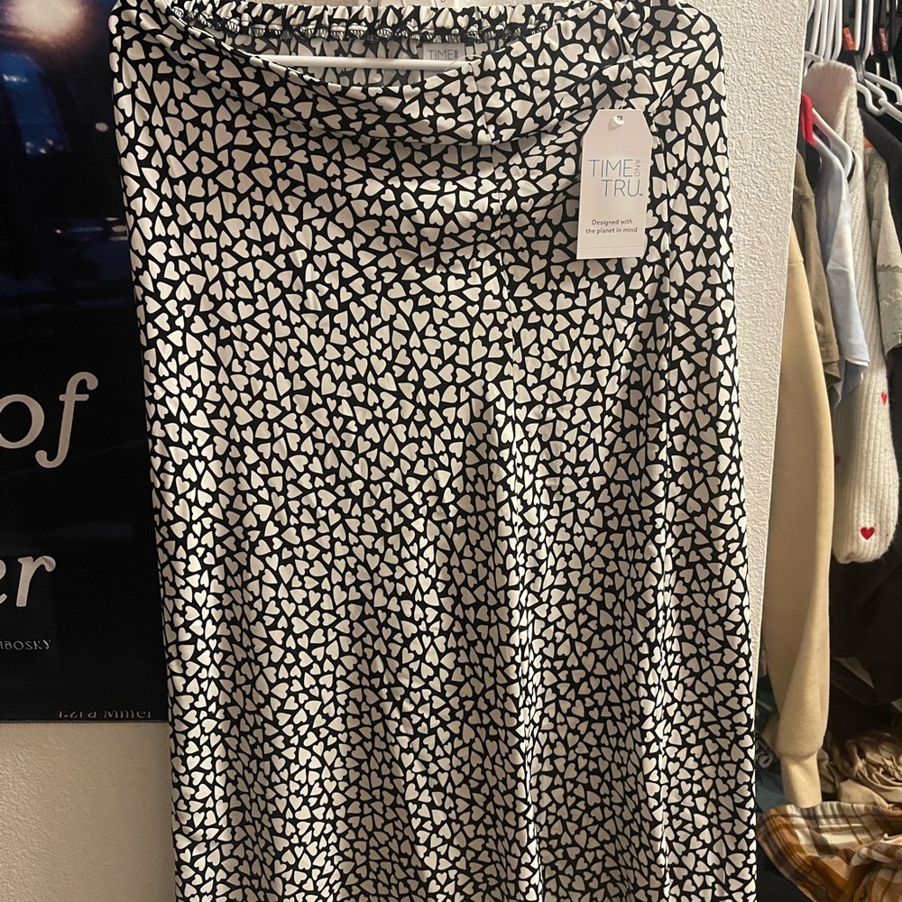 Black and White Women's Skirt